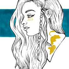 Rotulador y tinta. Un progetto di Illustrazione tradizionale di Rebeca Rey - 05.10.2017