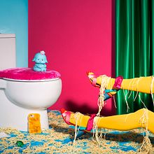 Diamond shoes. Art Direction, Editorial Design, Graphic Design, Set Design, and Photograph project by I'm blue I'm pink - 02.12.2018