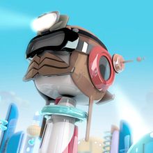 Energizer - Positive Land. Un progetto di 3D, Animazione e Animazione di personaggi di Javier Lourenço - 12.02.2018