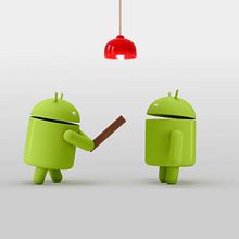 Kit Kat + Android. Un progetto di 3D, Animazione, Animazione di personaggi e Pubblicità di Javier Lourenço - 13.02.2018