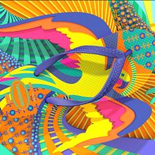 Havaianas - Estampas. Un progetto di 3D, Animazione e Pubblicità di Javier Lourenço - 13.02.2018