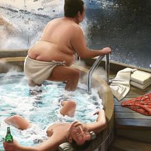 Comedy Central - The right place. Un proyecto de Ilustración tradicional de Javier Lourenço - 13.02.2018