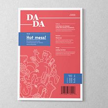 Dada Magazine. Un proyecto de Br, ing e Identidad, Dirección de arte, Diseño editorial, Diseño gráfico y Tipografía de Eduardo Ferrer - 24.08.2017