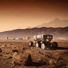 Atlas del Cosmos: Marte, una nueva Tierra. Photograph, Traditional illustration, and Photo Retouching project by Carles Marsal - 02.13.2018