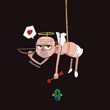 The love day | illustration . Design, Character Design, Traditional illustration, and Vector Illustration project by Leo Art's - 02.14.2018