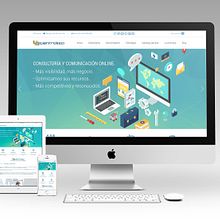 Empresa consultoría. Un proyecto de Desarrollo Web y Diseño gráfico de Francisco Javier Melero - 13.02.2016