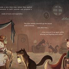 Sweet home - on the woods. Un proyecto de Ilustración tradicional de Evelt Yanait - 14.03.2017