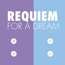 POSTER Requiem for a Dream. Un proyecto de Diseño de carteles de Arturo Alonso - 14.02.2018
