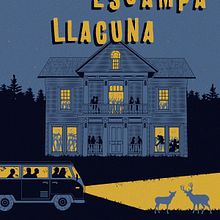 LLACUNA · L'HEREU ESCAMPA · Tour poster (Jamie 4 president). Un proyecto de Diseño, Diseño gráfico, Ilustración tradicional e Ilustración vectorial de Gerard Serrano Salvi - 15.02.2018