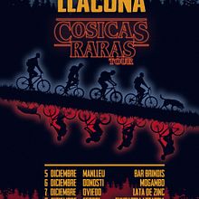 LLACUNA · Tour poster. Un proyecto de Diseño, Diseño gráfico, Ilustración tradicional e Ilustración vectorial de Gerard Serrano Salvi - 15.02.2018