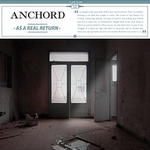 ANCHORD - As a real return - Vinyl artwork. Un proyecto de Diseño, Diseño gráfico y Fotografía de Gerard Serrano Salvi - 15.02.2018