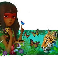 Desarrollo de estilo para cuento personal sobre la leyenda amazónica del "Arupe". Un proyecto de Ilustración tradicional, Ilustración digital y Dibujo realista de Mauricio Maggiorini - 15.02.2018