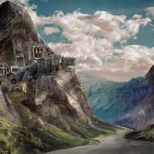 Mi Proyecto del curso: Matte Painting: creando mundos fotorrealistas. Un proyecto de Collage, Escenografía, Ilustración tradicional, Paisajismo y Retoque fotográfico de Jesús Córcoles López - 15.02.2018