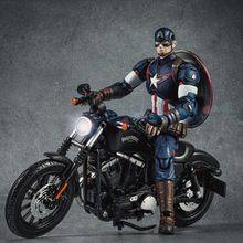 Capitán América en su Harley. Photograph project by David Brat - 02.15.2018