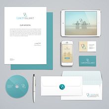 Cancer Balance Brand Identity. Logo Design, and Graphic Design project by Virginia Sánchez Salguero - 05.02.2018