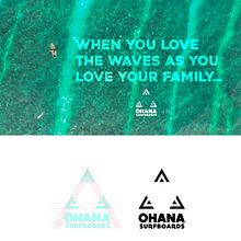 OHANA surfboards. Design project by Maykoor Chicco - 05.03.2018
