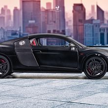 Audi R8 GT3. Photograph project by David Brat - 02.16.2018
