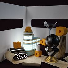 Mi Proyecto del curso: Dirección de Arte con Cinema 4D. Un proyecto de 3D de Huascar Vanderhorst - 22.02.2018