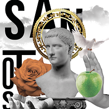 S A N T O S   by   T H R E E. Un proyecto de 3D, Collage, Dirección de arte, Diseño de vestuario, Diseño editorial, Diseño gráfico, Ilustración tradicional y Marketing de José Luis López Aybar - 16.02.2018