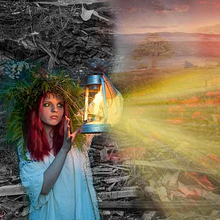 Iluminando el mundo Ein Projekt aus dem Bereich Traditionelle Illustration von Marta Carol - 18.02.2018