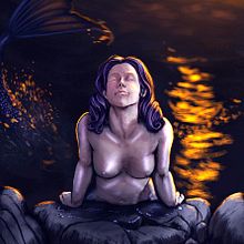 Sirena Ein Projekt aus dem Bereich Traditionelle Illustration von Chema G. Baena Art - 18.02.2018