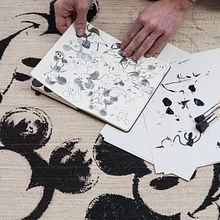 Disney X Nanimarquina Rug. Un proyecto de Diseño e Ilustración tradicional de Julien Sciaence - 19.02.2018