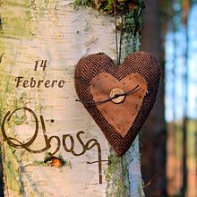 Carteles San Valentínn Qbosq Ein Projekt aus dem Bereich Grafikdesign von David Muñoz del Sastre - 13.02.2018
