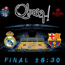 Carteles Copa del Rey Baloncesto Qbosq Ein Projekt aus dem Bereich Grafikdesign von David Muñoz del Sastre - 18.02.2018