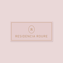 Identidad corporativa para Residencia Roure. Br, ing & Identit project by Leire San Martín - 02.19.2018