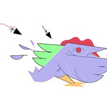 gallo. Comic, and Vector Illustration project by Alejandro González Osés - 07.03.2016