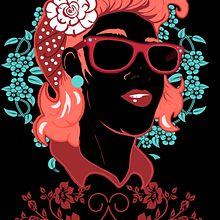 pinup. Traditional illustration project by Bernardo Riveira - 02.20.2018