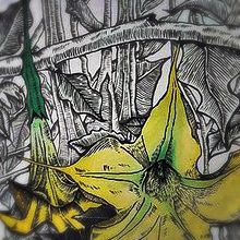 BORRACHERAS. acrílico sobre lienzo. Ilustração tradicional projeto de Miguel Guerrero - 20.02.2018