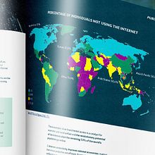 Magazine Online/Offline "Public Policy" Telefónica. Editorial Design, and Graphic Design project by lydia_carsanz - 03.13.2017