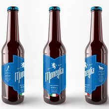 Birra Moneglia . Un proyecto de Diseño gráfico y Packaging de Pablo Marcone - 20.02.2018