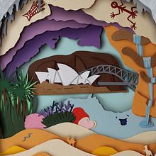 Australia. Arts, Crafts, Art Direction, Design, Editorial Design, Graphic Design, Traditional illustration, and Paper Craft project by Antonio Dos Santos Pereira - 02.21.2018