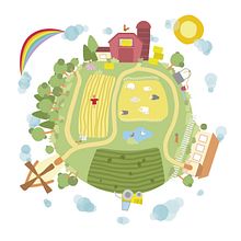 Granjamundi. Un proyecto de Ilustración tradicional e Ilustración vectorial de Antonio Dos Santos Pereira - 21.02.2018