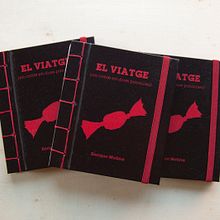 Autoedición: El viaje (un cuento en dos palabras) / El viatge (un conte en dues paraules). Traditional illustration project by Enrique Molina - 02.21.2018