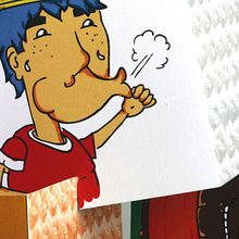 Food Pyramid Game. Un proyecto de Diseño de personajes e Ilustración tradicional de Ricard Colom Romero - 11.10.2016