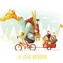 LA GRAN AVENTURA. Traditional illustration project by gaur il•lustració - 02.21.2018