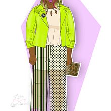 PV18 Tendencia Moda; "Color pistacho". Un proyecto de Bellas Artes, Diseño y Diseño gráfico de Lara Cuerdo Cabrera - 22.02.2018