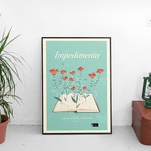 Editorial Impedimenta - Logo y Poster. Br, ing, Identit, Graphic Design, and Traditional illustration project by Cecilia Díaz - 04.22.2017
