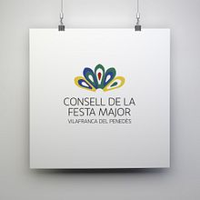 Imagen Corporativa Consell de la Festa Major Vilafranca. Br, ing, Identit, Design, Graphic Design, Traditional illustration, Vector Illustration, Marketing, and Multimedia project by Gemma Guasch Sanabra - 02.22.2018