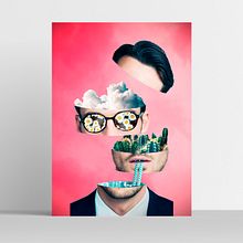 MINDCLOUDING. Un proyecto de Collage, Dirección de arte y Diseño gráfico de Mario Figueredo Martín - 22.02.2018