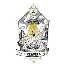 Técnicas de grabado digital  // Cerveza. Een project van Vectorillustratie van Diego jkr - 22.02.2018