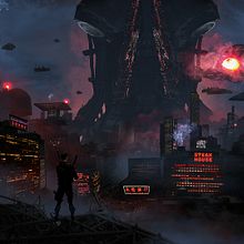Mi Proyecto del curso: Iniciación al concept art: diseñando el futuro. Traditional illustration project by Huascar Vanderhorst - 02.22.2018