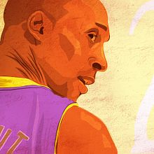 KOBE. Traditional illustration, and Vector Illustration project by Carlos Vicente Aparici - 02.22.2018
