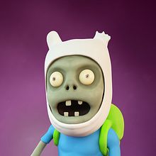 Azventure Time. Un proyecto de 3D, Diseño de personajes e Ilustración tradicional de Joan Anton Fernández - 19.02.2018