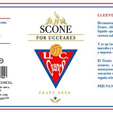 SCONE Beer for UCCeares. Un proyecto de Br, ing e Identidad, Diseño gráfico y Marketing de Jairo AG - 24.02.2018