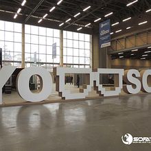 Feria Sofa 2018 Corferias - Agencia Click Clack. Design project by Ecodiseño 100% carton personalizado - 02.25.2018