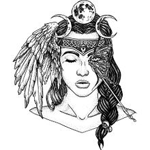 Valkiria soñadora. Un proyecto de Ilustración tradicional de Minerva López Herrero - 25.02.2018